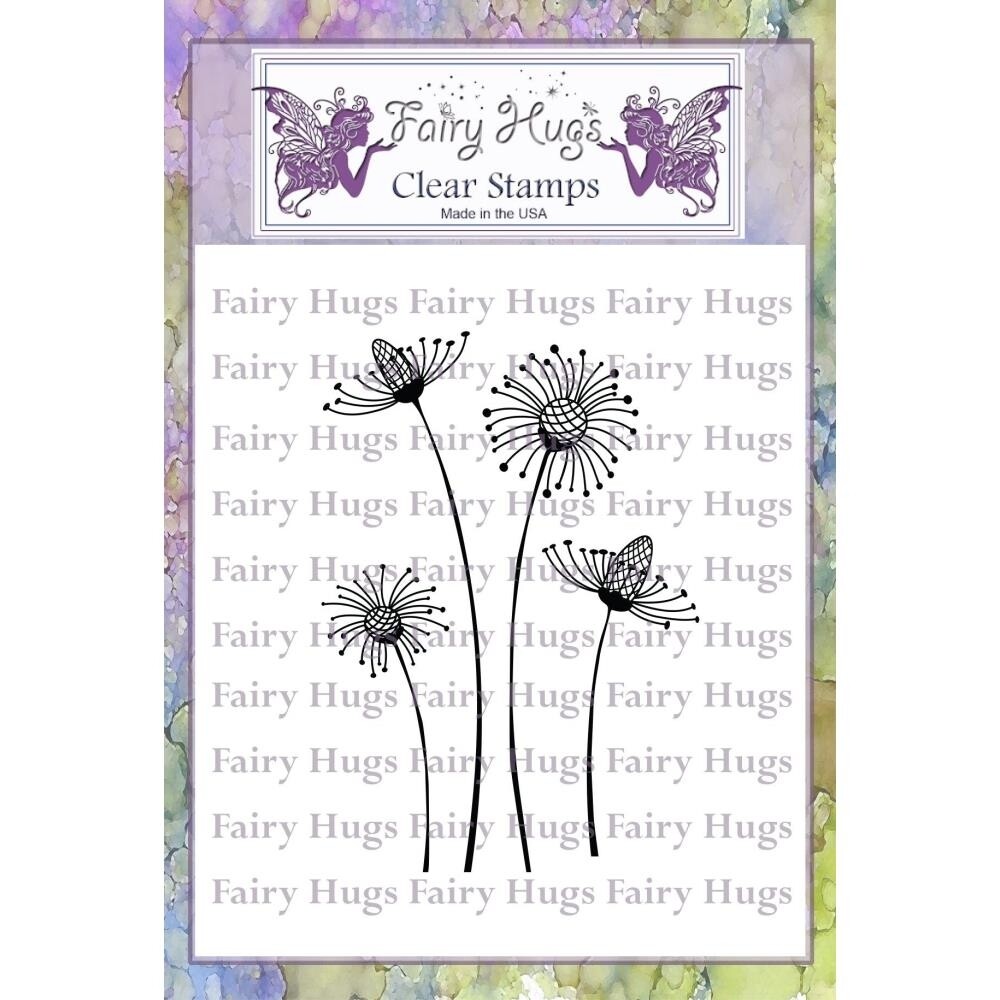 Fairy Hugs Stamp Fantasy Flowers 