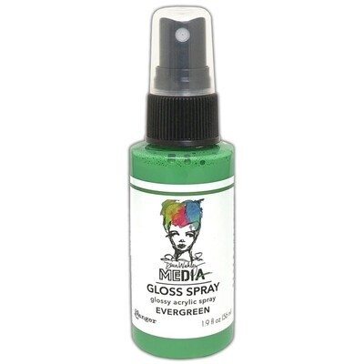 Dina Wakley Gloss spray Evergreen  