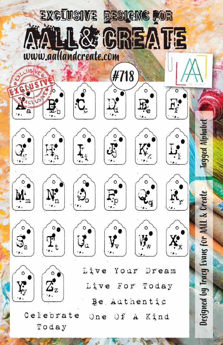 #718 Tagged Alphabet