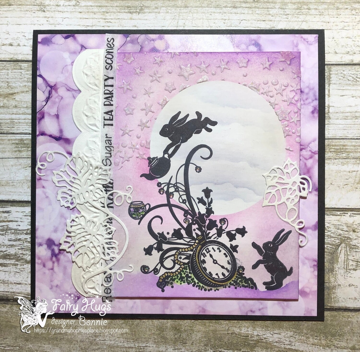 Fairy Hugs lost in time stamp 