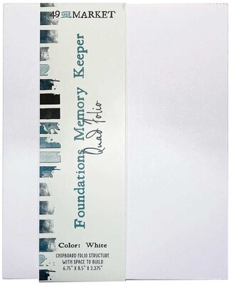 White Quad Foundations Folio