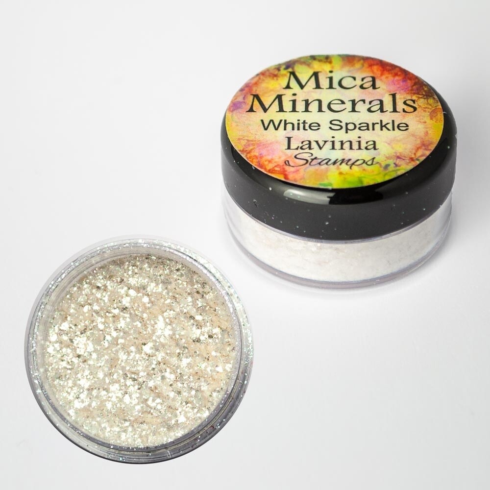 Mica Minerals White Sparkle
