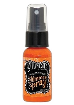 Dylusions Shimmer Spray Squeezed Orange  