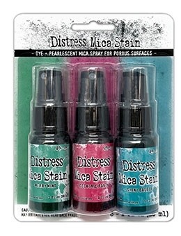 Christmas Mica Stains Set 4  