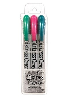 holiday Distress Crayons Set 4 