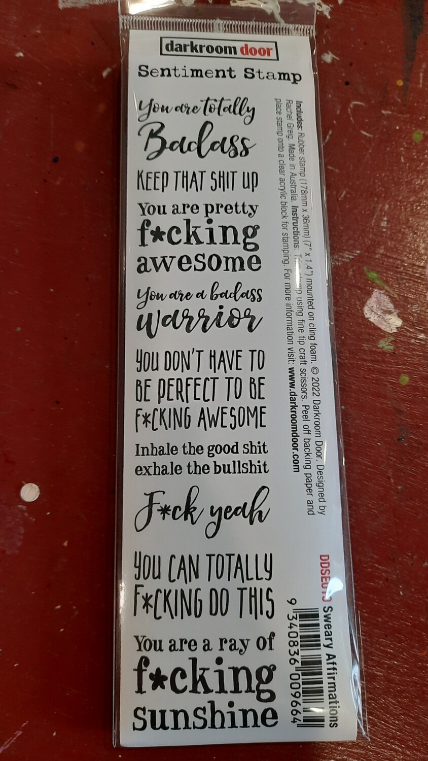 Sweary Affirmations Stamp 