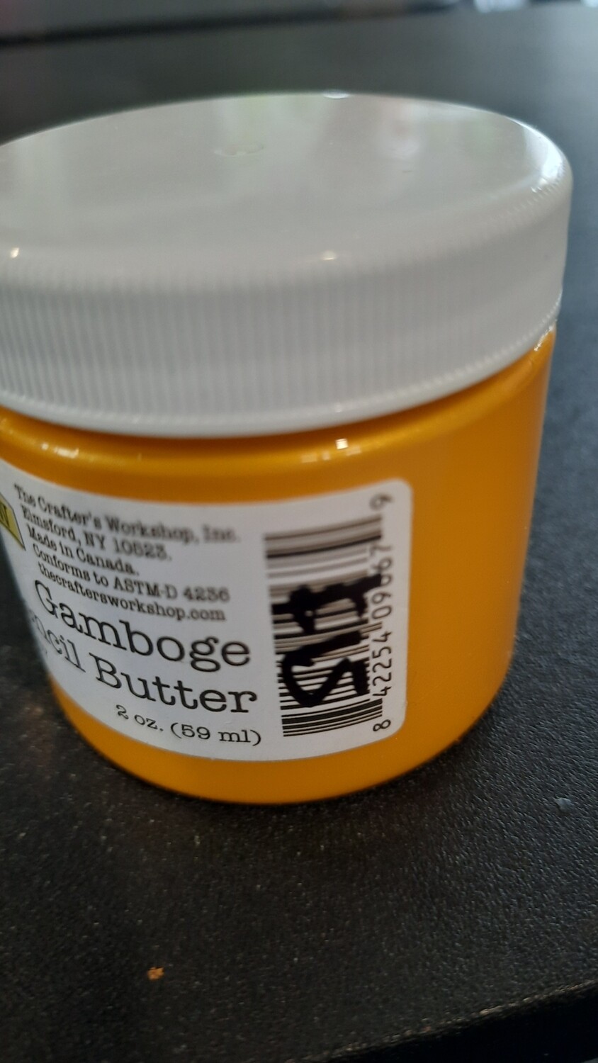 Gamboge Stencil Butter