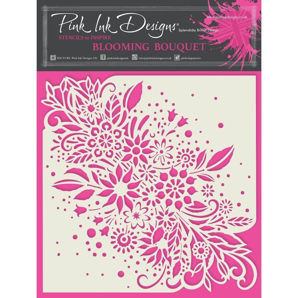 Blooming Bouquet Stencil