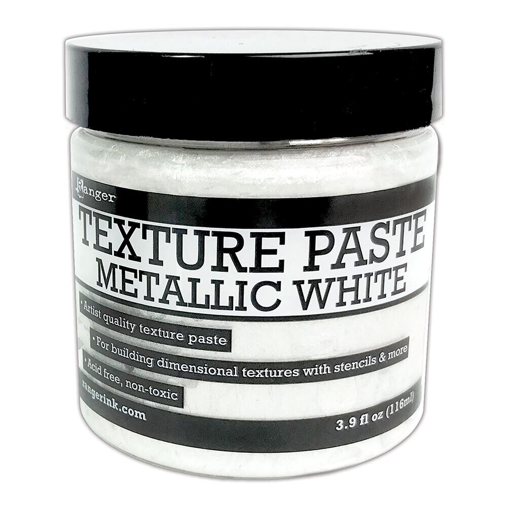 Metallic White Texture Paste