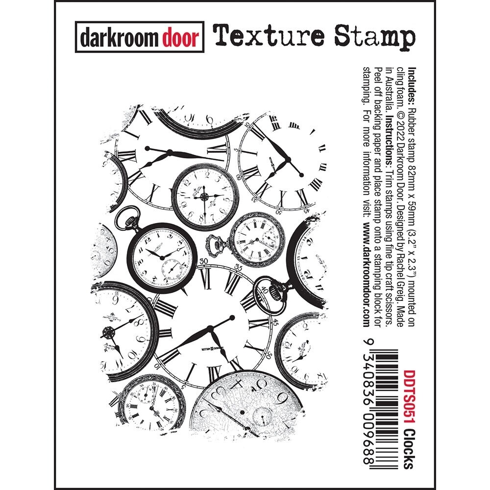 Texture Stamp Clocks