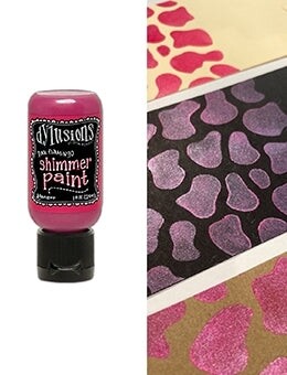 Dylusions Shimmer Paint Pink Flamingo