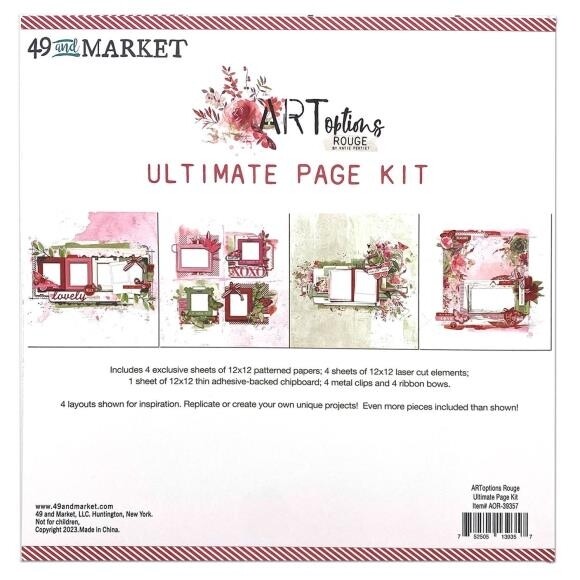 49 and Market Rouge Page Kit