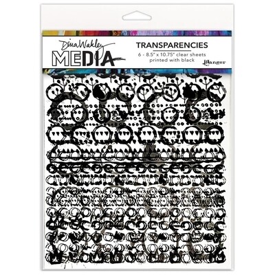 Dina Wakley Transparency Pattern 2 