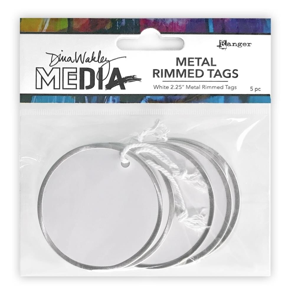 Dina Wakley Metal Rimmed Tags 