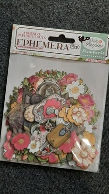 Stamperia Rose Parfum Ephemera  (self-adhesive)