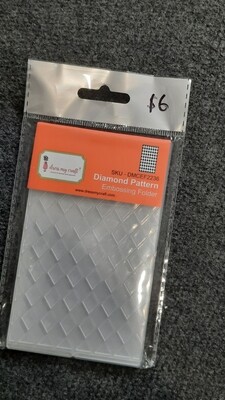 Diamond Pattern Embossing Folder