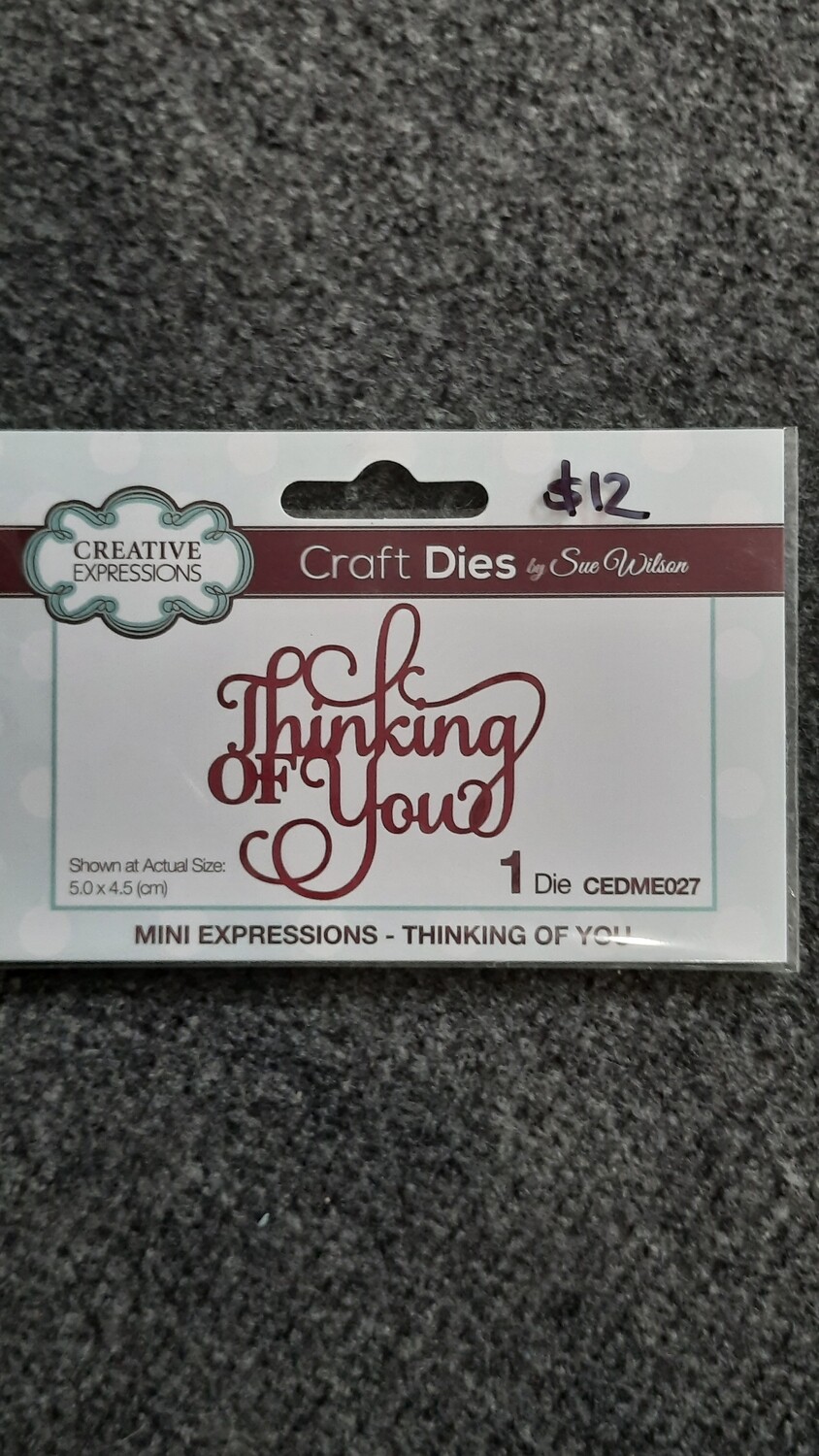 Thinking of you die