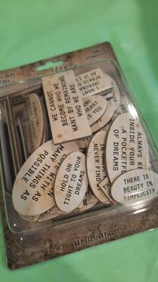 Quote Chips Labels