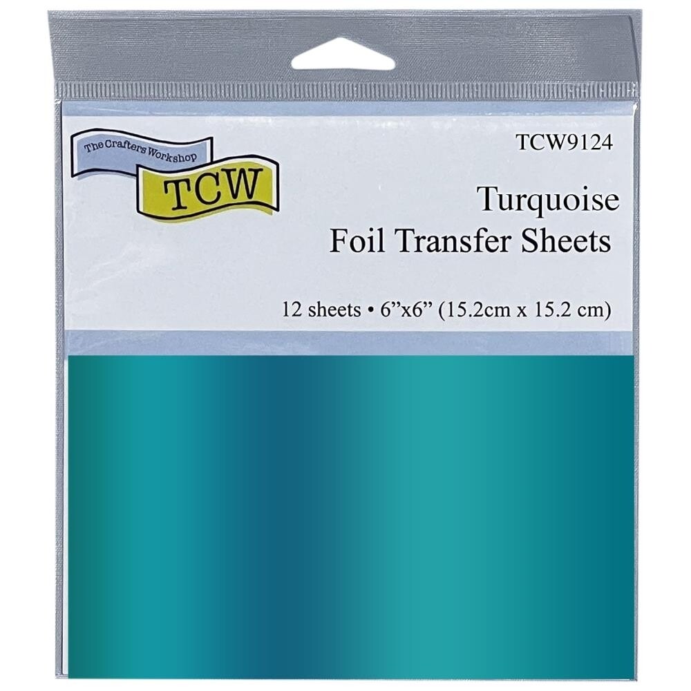 Foil Transfer Sheets turquoise