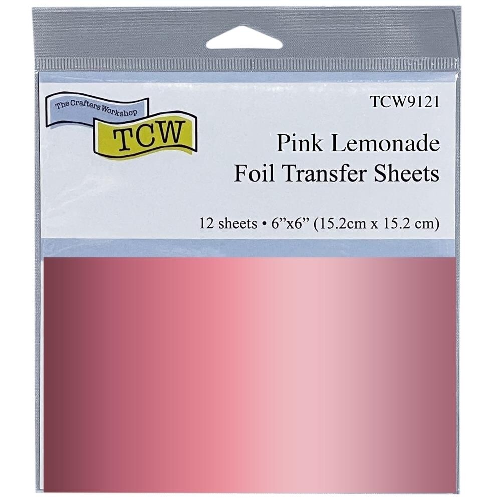 Foil Transfer Sheets Pink Lemonade