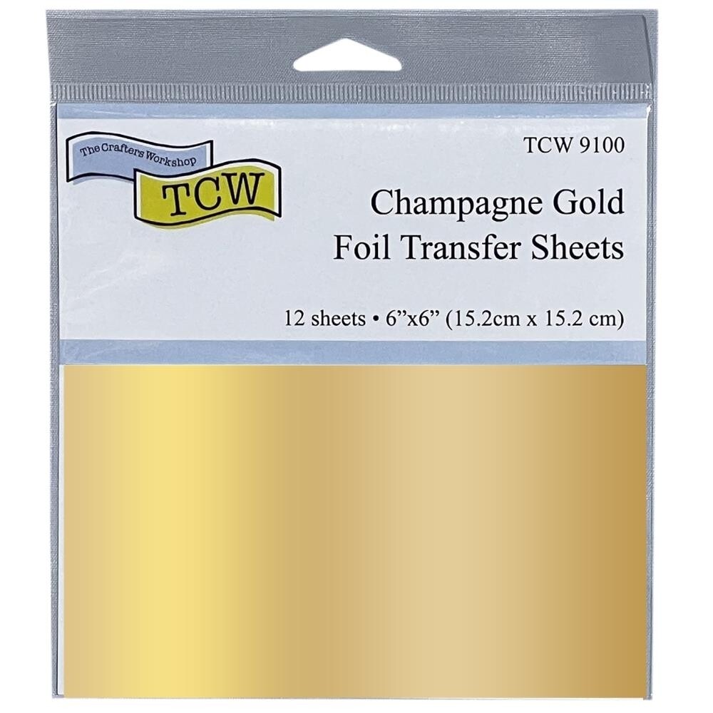 Foil Transfer Sheets Champagne Gold