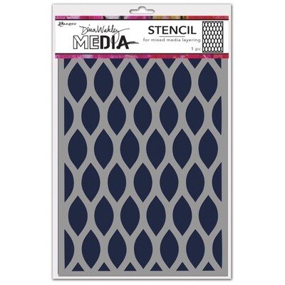 Dina wakley Stencil Pointed 