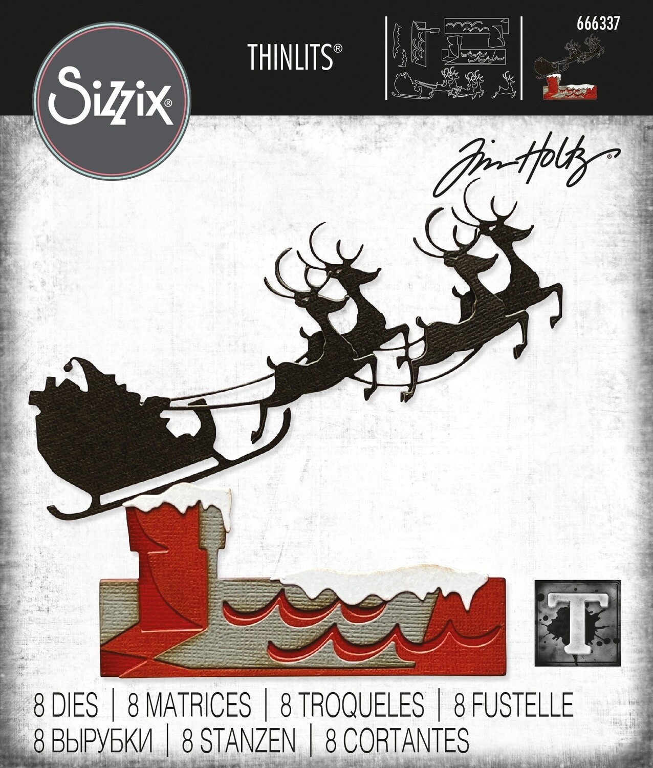 Reindeer Thinlits die