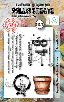 #1074 terracotta potter