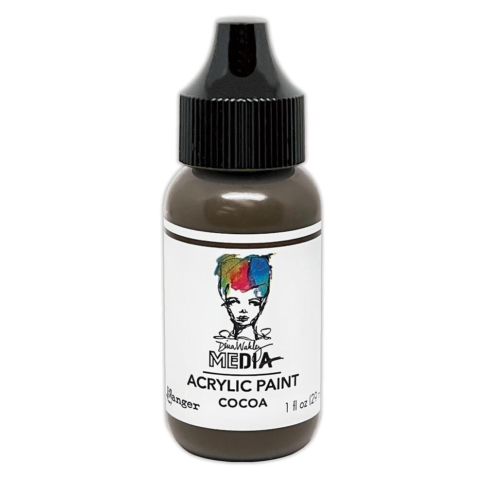 Dina Wakley Paint Cocoa #preorder