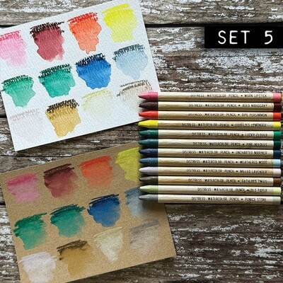 Watercolor Pencils set 5 
