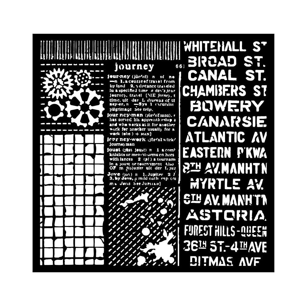 Stamperia stencil Mixed Patterns