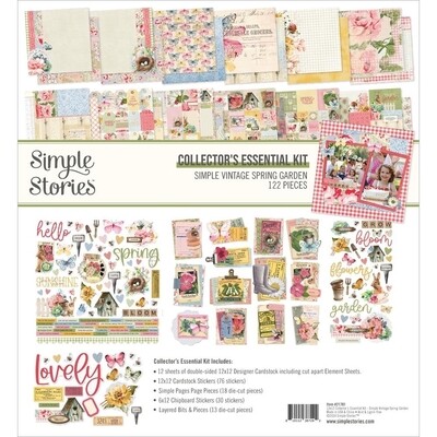 Simple Stories Simple Vintage 12x12 Collectors essential kit