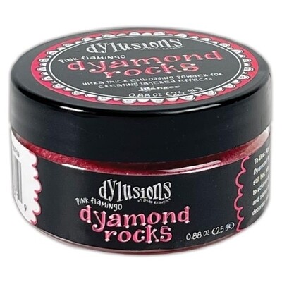 Dyamond Rocks Pink Flamingo