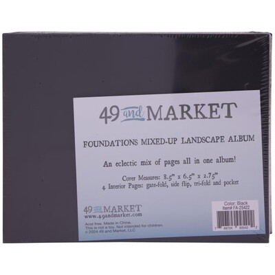 Foundations Mixed up Landscape Album Black