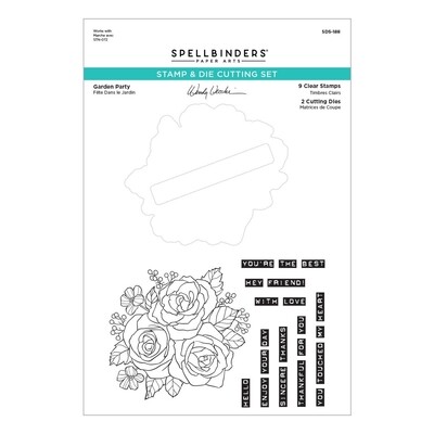 Wendy Vecchi Garden Party Die and stamp set