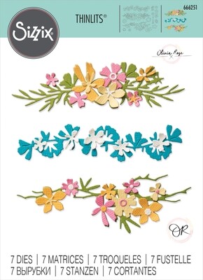 Sizzix Woodland Borders die set