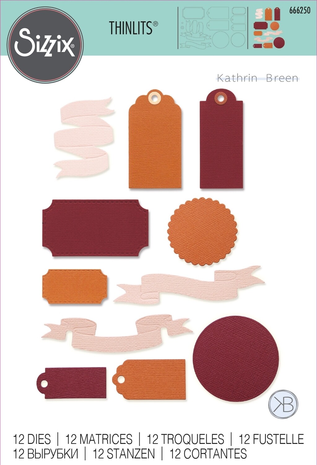 Sizzix Vintage Tags and Banners die