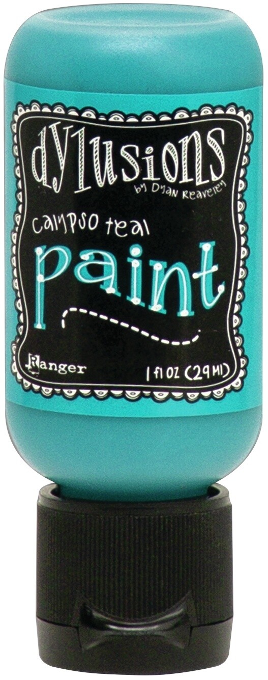 Dylusions Calypso Teal paint