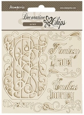 Sir Vagabond Fantasy World Travel Chipboard