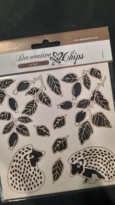 Woodland Chipboard Hedgehogs