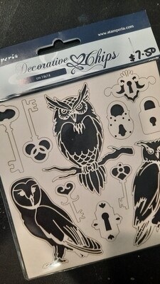 Owl Chipboard