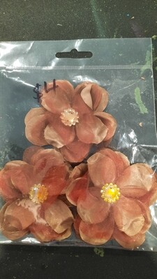 Copper flowers