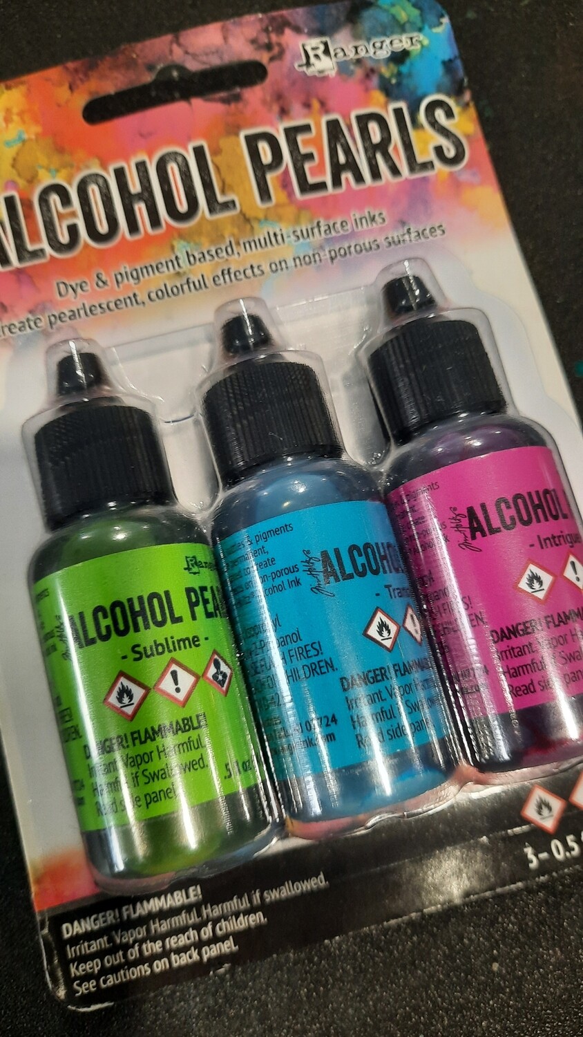 Alcohol Ink Pearl set