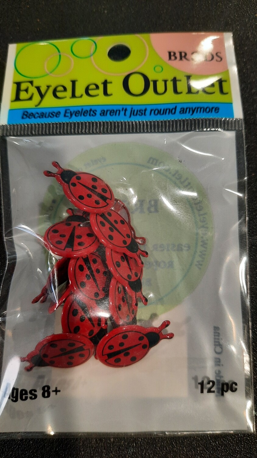 Lady Bug Brads