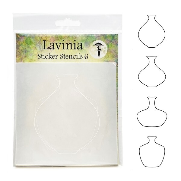 Sticker Stencil 6 Bottle Collection