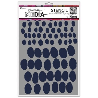 Dina Wakley Stencil Varied 
