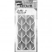 Tim Holtz Deco Leaf Stencil