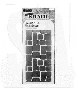 Tim Holtz Labels Stencil