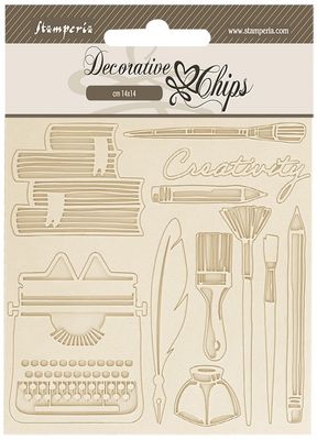 Secret Diary Chips Typewriter