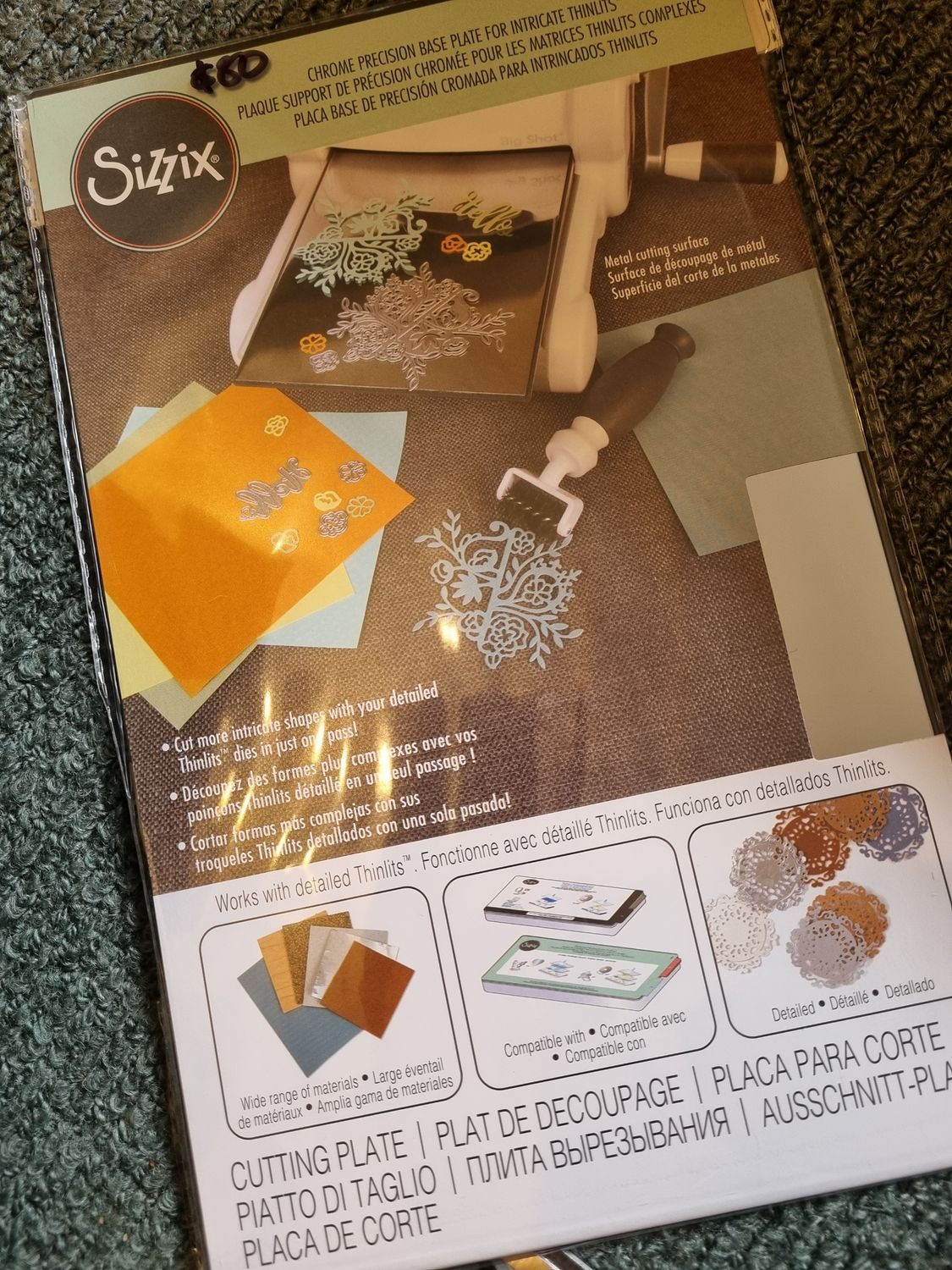 Sizzix Chrome Base Plate
